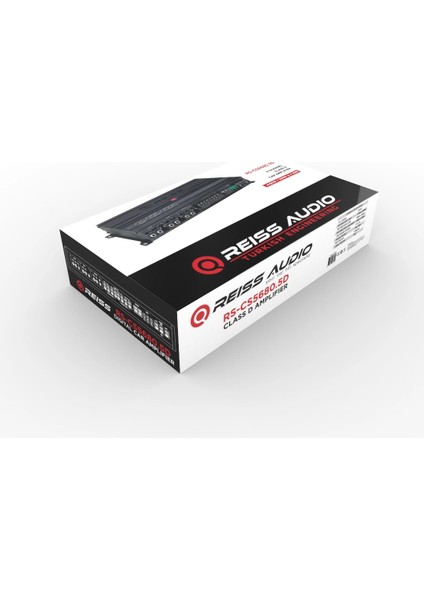 Reıss Audıo RS-CS5680.5D Oto Anfi Stereo 4X400 Watt 5 Kanal fırsatları