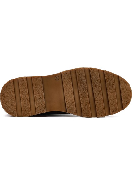 Erkek Kahverengi Bağcıklı Deri Casual Bot 25WFD7516FT indirimleri
