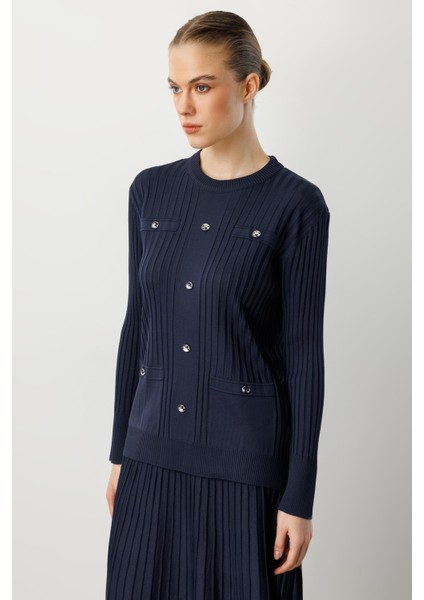 Ribana Detaylı Triko Takım-Lacı indirimleri