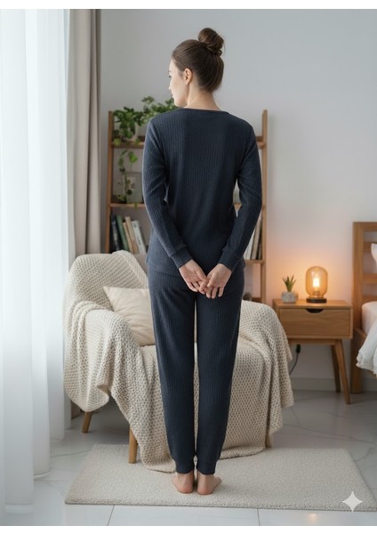 Kadın Uzun Kol Pijama Takımı fırsatları
