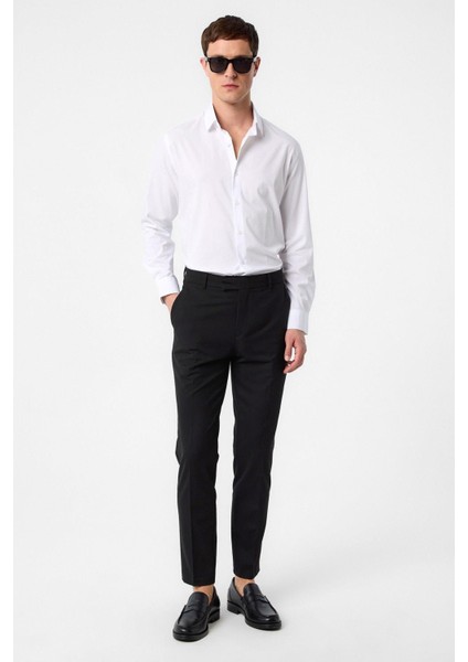 Beyaz Slim Fit Erkek Gömlek fiyatları