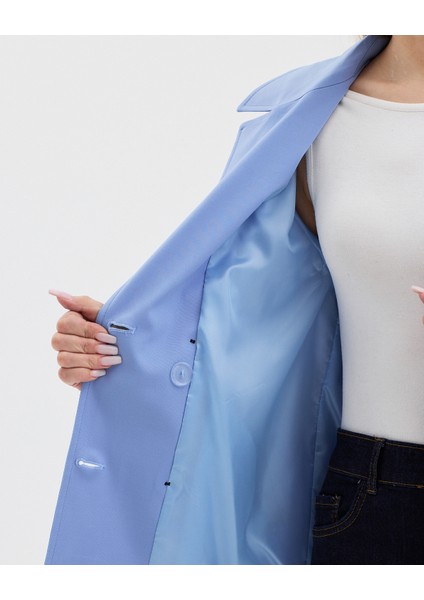 Kadın Kruvaze Kapamalı Reglan Kollu Oversize Ceket fırsatları