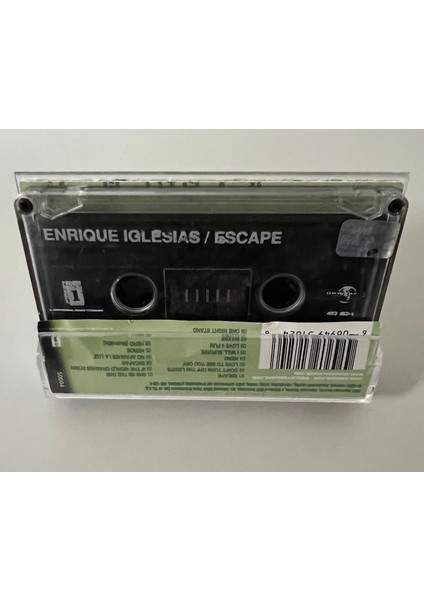 Enrique Iglesias Escape Kaset (Orijnal Dönem Dolum Kaset) fiyatları