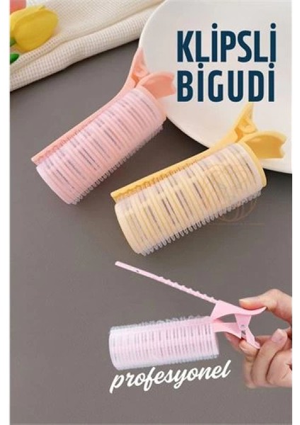 Modacar Klipsli Saç Bigudisi 3 cm 2 Adet Isısız Doğal Bukle Gece Bigudisi