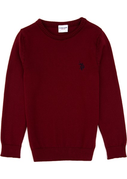 Erkek Çocuk Bordo Kazak /triko 50315586-VR014