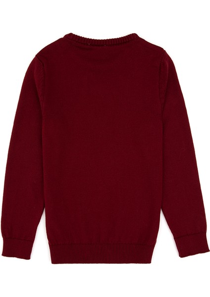 Erkek Çocuk Bordo Kazak /triko 50315586-VR014 fiyatları