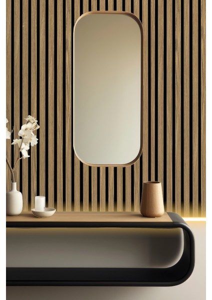 Mdf Ahşap Akustik Duvar Paneli 100X275 cm -Asos fırsatları