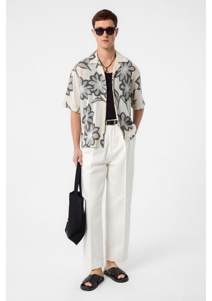 Gri Desenli Erkek Gömlek fiyatları