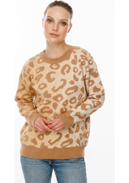 Leopar Desenli Kazak-BEJ fiyatları