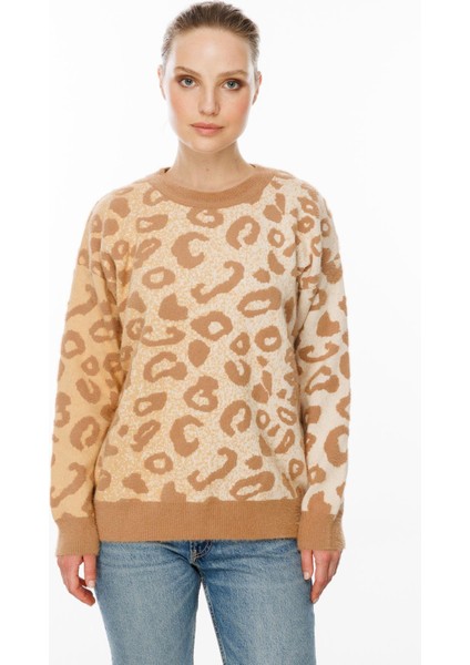 Leopar Desenli Kazak-BEJ modelleri