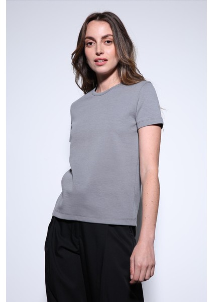 Füme Basic Kadın T-Shirt