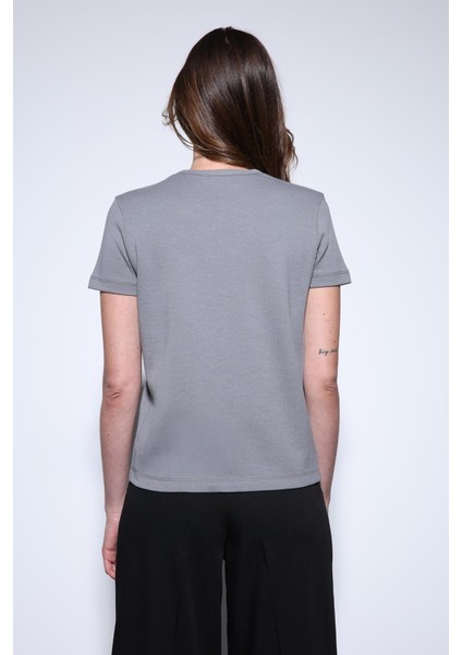 Füme Basic Kadın T-Shirt indirimleri