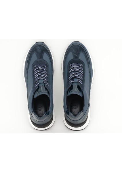Hakiki Deri Lacivert Spor Erkek Ayakkabı Eva Taban - 2695 indirimleri