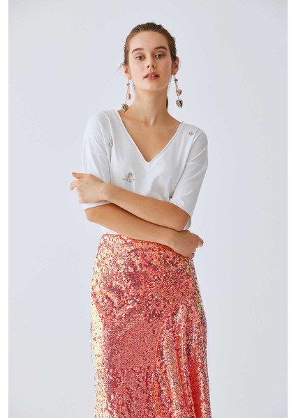 Payetli Mercan Uzun Etek Mercan K2015087_030 modelleri