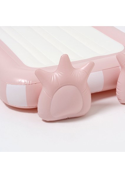 Çocuklar Için Şişme Yatak Monster Pembe