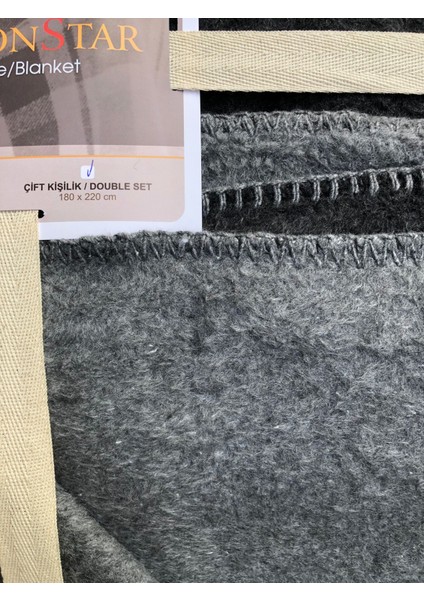 Çift Taraflı Çift Renk Yünlü Akrilik Polar Battaniye - Tv Battaniyesi 180X220 - 2200 Gram (9 Renk ) fiyatları