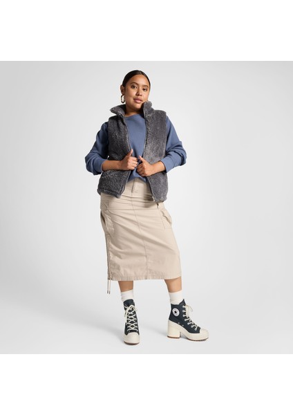 Chuck 70 De Luxe Heel Unisex Lacivert Platform Sneaker.002