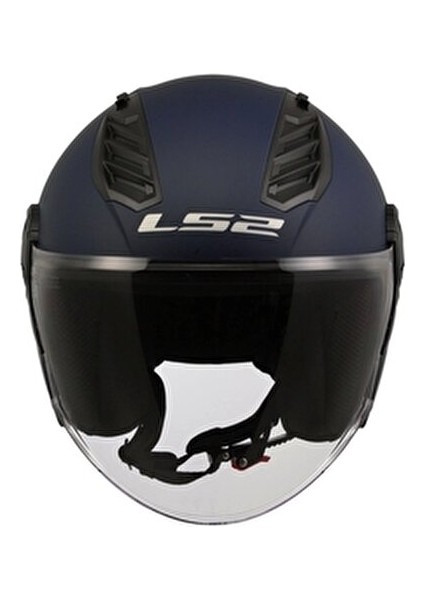 Airflow 2 Motosiklet Kaskı UV Filtreli Vizör ve Konforlu İç Pedler ile Mat Navy Renk