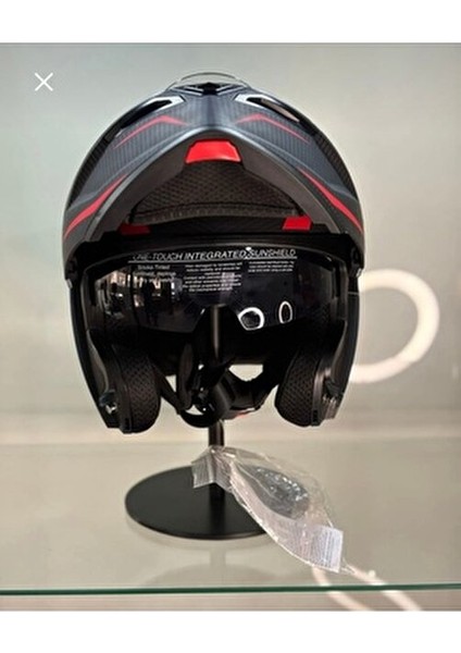 WS-202 Güneş Vizörlü Çene Açılır Motosiklet Kaskı Hafif ABS Malzeme Şık Tasarım