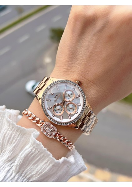 Iç Kadran Fonsiyonları Aktif 5 Atm Suya Dayanıklı Spor Kadın Kol Saati BSL.2069.M4 fiyatları