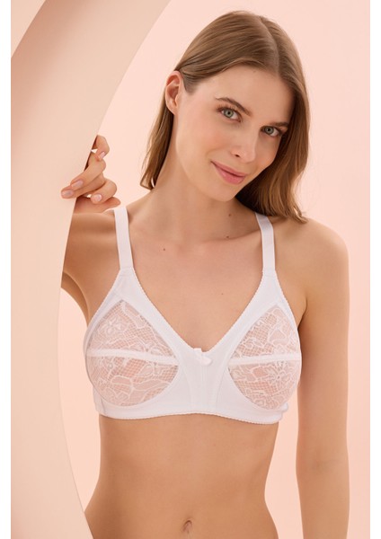 Desteksiz Toparlayıcı Dantel Sütyen