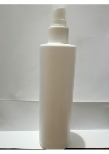 250ML Beyaz Mat Tombul Plastik Şişe+Sprey Başlık,dezenfektan Şişesi,medikal Şişe,boş Şişe,50 Adet