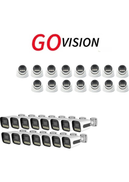 30 Adet 4mp 4K Ultra Ip Kamera