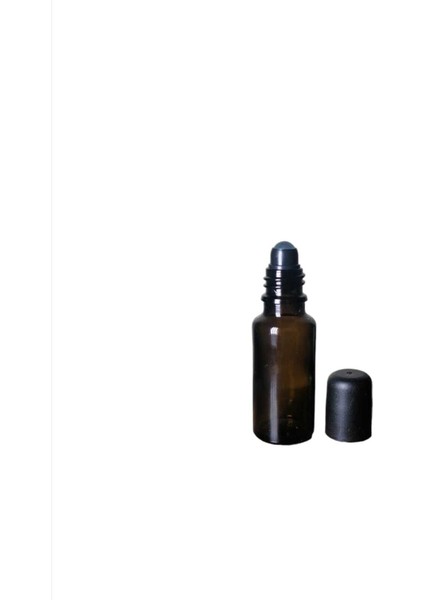 20ML Kahverengi Cam Şişe Roll-On Şişe, 50 Adet, Bilye Başlıklı Şişe, Cam Şişe, Roll-On Şişesi, Amber Şişe