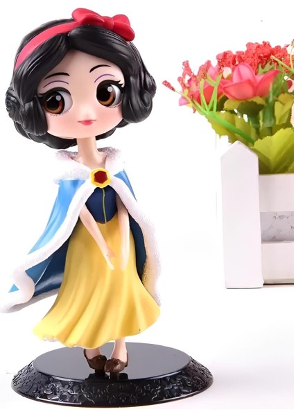 Pamuk Prenses Anime Karakter Figür Oyuncak Dekoratif Koleksiyon Biblo Bebek 15 Cm. Genç Odası Süsü