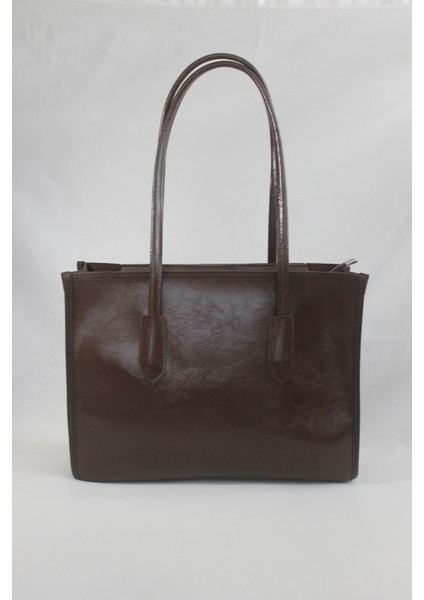 Gisse Omuz Çantası Kırışık Kahverengi fiyatları