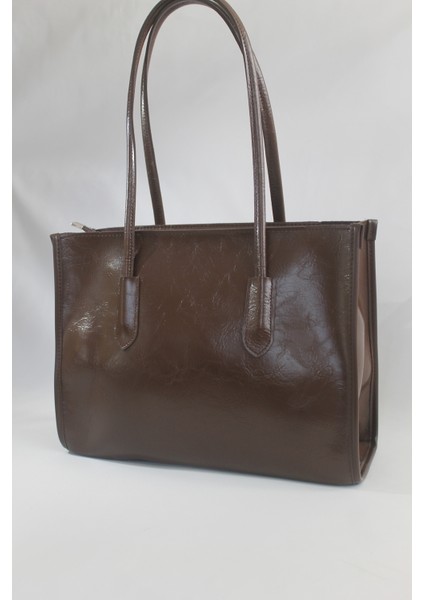 Gisse Omuz Çantası Kırışık Kahverengi indirimleri