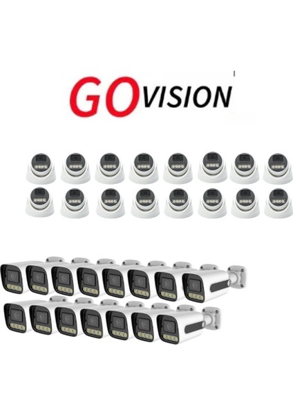 31 Adet 4mp 4K Ultra Ip Kamera