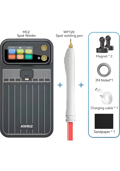 Mc2 | 5'i 1 Arada Çok Fonksiyonlu Onarım Istasyonu (4000MAH Bataryalı Punta Kaynağı ve Kısa Devre Dedektörü) fiyatları