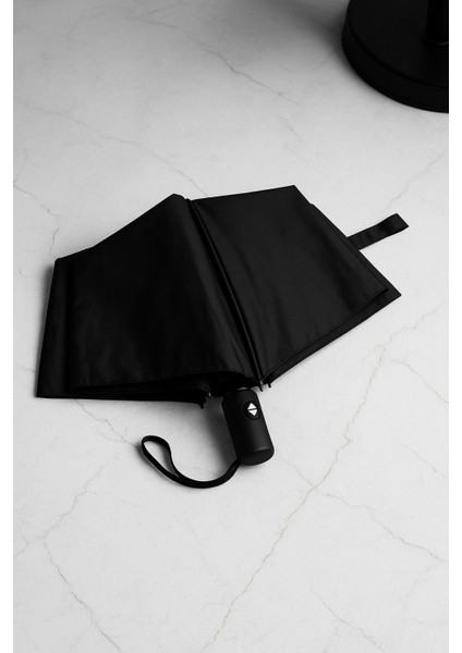 Otomatik Full Fonksiyon Fiber Tel Şemsiye Premium Serisi Tam Otomatik Ultra Lüx 8 Telli Düz Siyah Erkek Kadın Şemsiye fırsatları