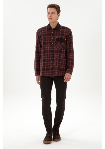 Erkek Plum Gömlek Jean 50308340-VR177 fırsatları