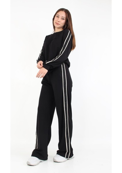 2691 Rajp Rajp Kolu Alt Kenarları Yazılı O Yaka Osho Takım