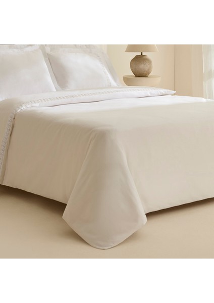 Miel %100 Pamuk Saten Çift Kişilik Nevresim Takımı Beyaz fiyatları