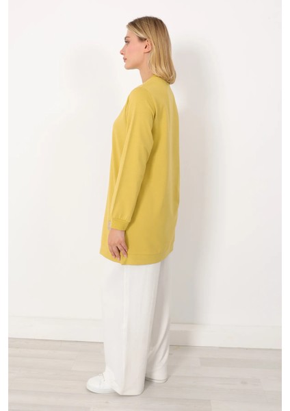 Basic Bisiklet Yaka Armalı Kısa Tunik fiyatları