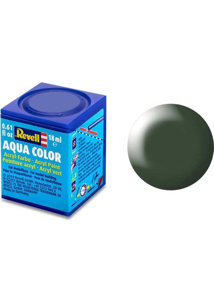 Revell 363 - Aqua Color Dark Green - Silk Boya - 18 ml fiyatları