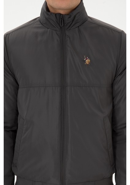 Erkek Gri Mont 50310244-VR024