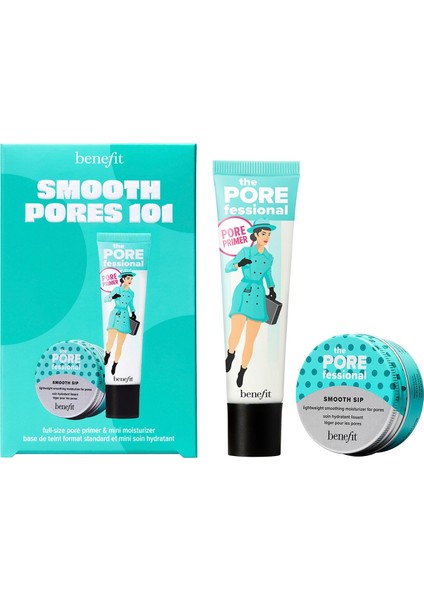 Smooth Pores 101 - The Porefessional Baz ve Nemlendirici Seti 22 ml + 20 ml