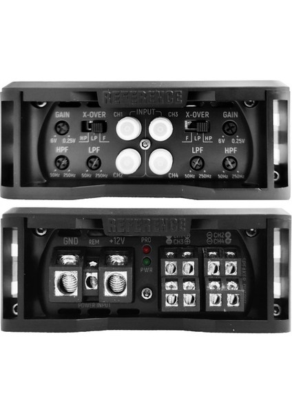 Amfi QD-200.4 4 Kanal Midrange Anfisi - Dijital Amfi modelleri