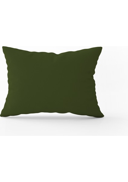 Çift Taraflı Dijital Baskı Kırlent Kılıfı Düz