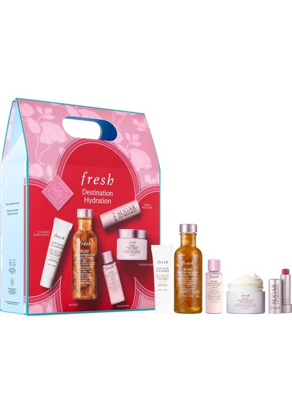 Destination Hydration - Yüz Nemlendirme Için Temel Ürünler Seti