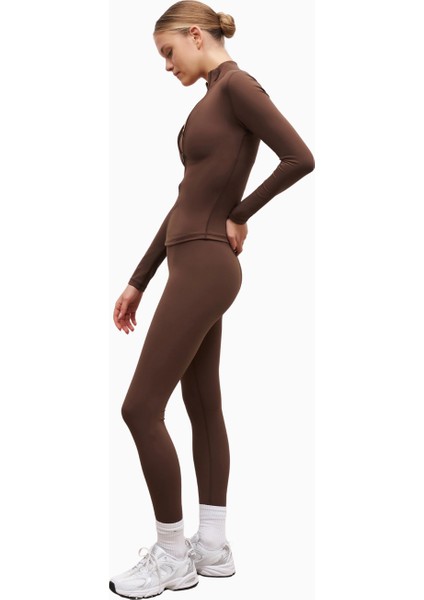 Base Sculpting Zip Up Jacket Şekillendirici Fermuarlı Kadın Ceket fırsatları