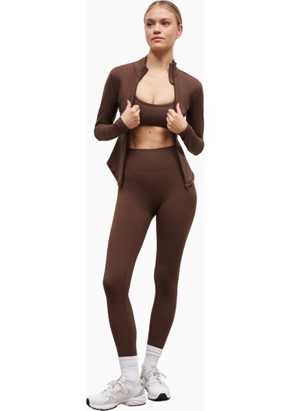 Base Sculpting Zip Up Jacket Şekillendirici Fermuarlı Kadın Ceket indirimleri