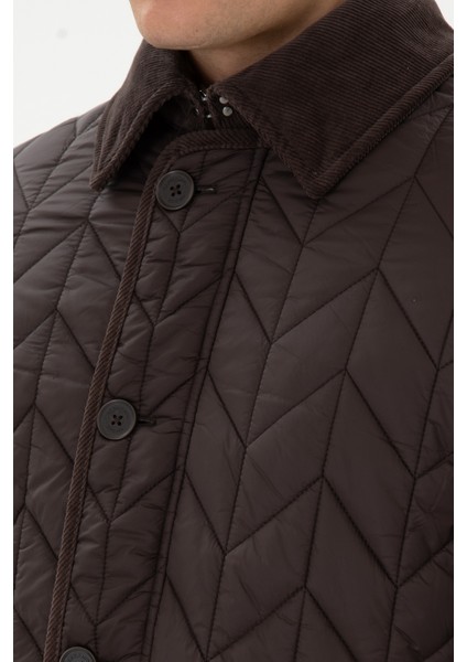 Erkek Koyu Kahverengi Mont 50311624-VR084