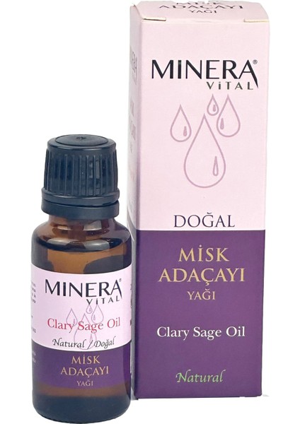 Minera Misk Adaçayı Yağı 20 ml