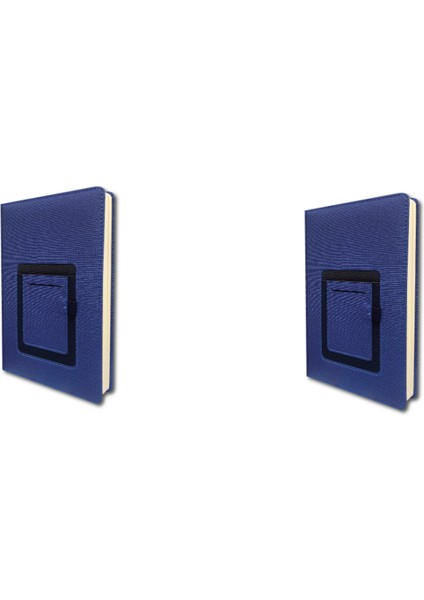 2026 Ajanda 2 Adet Mavi