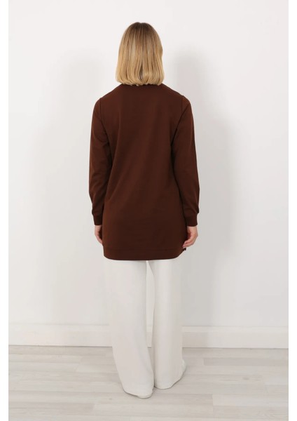 Basic Bisiklet Yaka Armalı Kısa Tunik modelleri